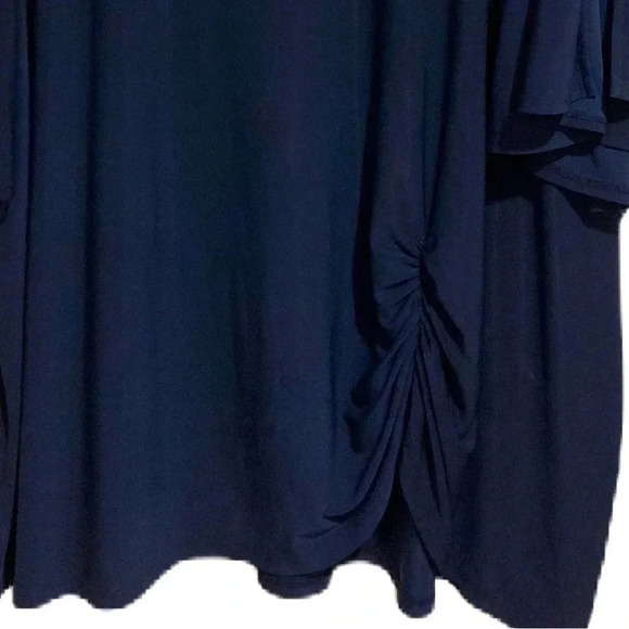 Est. 1946 women’s Blouse top navy Sz. 26/28w - Picture 3 of 8